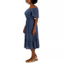 Plus Size Printed On-Off Ruffle Hem Dress, Created for Macy's