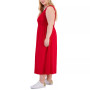 Plus Size Smocked Maxi Dress