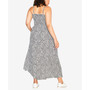 Trendy Plus Size Maxi Corina Spot Dress