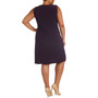 Plus Size Medallion-Print Jacket & Necklace Dress