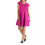 Plus Size Keyhole Neck Dress