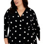 Plus Size Printed Classic Wrap Dress