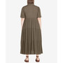Plus Size Charlotte Tiered V-neck Dress