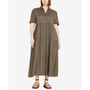 Plus Size Charlotte Tiered V-neck Dress