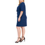 Plus Size Zigzag Sheath Dress