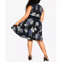 Trendy Plus Size Isabel Fit and Flare Midi Dress