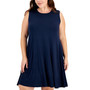 Plus Size Sleeveless Flip Flop Dress, Created for Macy's