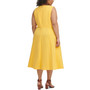 Plus Size Button-Front Midi Dress