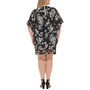 Plus Size Floral-Print Blouson Dress