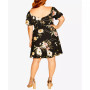 Trendy Plus Size Finch Floral Dress