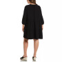 Plus Size 3/4 Sleeve Tiered Dress
