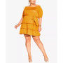 Trendy Plus Size Fiesta Fringe Dress
