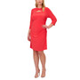 Plus Size Cutout Ruched Sheath Dress