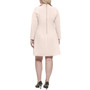 Plus Size Tie-Neck Long-Sleeve Scuba Crepe Dress
