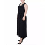 Plus Size Ankle Length Sleeveless Dress