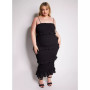 Women's Plus Size Ruffle Smocked Dress