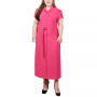 Plus Size Midi Petal Sleeve Dress
