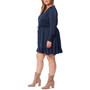 Trendy Plus Size Shiloh Tie-Waist Shirtdress