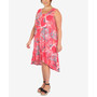 Plus Size Tropical Jungle Print Dress
