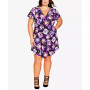 Plus Size Trendy Tulip Dress