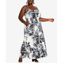 Trendy Plus Size Tie Phi Phi Maxi Dress