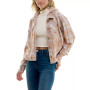 Juniors' Plaid Hoodie Shacket