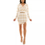 Juniors' 2-Pc. Cropped Jacket & Skirt Set