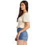 Juniors' Warm Winds Square-Neck Peplum-Hem Top