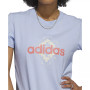 Women's Cotton Crewneck Short-Sleeve Logo Tee