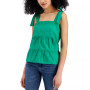 Juniors' Tiered Tie-Strap Camisole