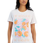 Juniors' Mandarine Art Graphic T-Shirt