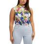 Women's Clouis Floral-Print Sleeveless Shirt