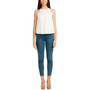 Juniors' Lace-Yoke Camisole Top