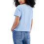 Juniors' Short-Sleeve Cropped T-Shirt