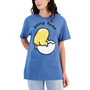 Juniors' Gudetama Cotton Graphic T-Shirt