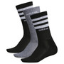 Women's 3-Stripe 3-Pack Crew Socks