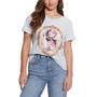 Women's Lipstick Mirror Graphic-Print Tee