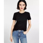 Women's Script Logo Short Sleeve Cotton T-Shirt