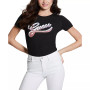 Women's Shaded Embellished Logo Cotton T-Shirt