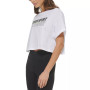 Women's Cotton Mirror Logo-Print T-Shirt