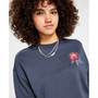 Juniors' Rose Graphic Sweatshirt