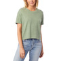 Alternative Apparel Headliner Vintage-Like Women's Jersey Cropped T-Shirt