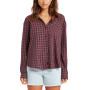 Juniors' Plaid To Meet U Cotton Shirt