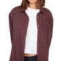 Juniors' Plaid To Meet U Cotton Shirt