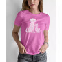 Women's Word Art Dogs and Cats T-shirt