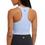 Women's Ribbed Soft Touch Racerback Crop Top
