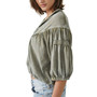 Women's No Good Alone Tee Cotton Tie-Front Top