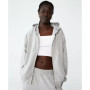 Women's Classic Zip-Through Hoodie Top