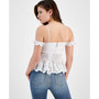 Women's Cold-Shoulder Devi Peplum Top