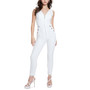 Women's Reina Zippered Back-Cutout Jumpsuit